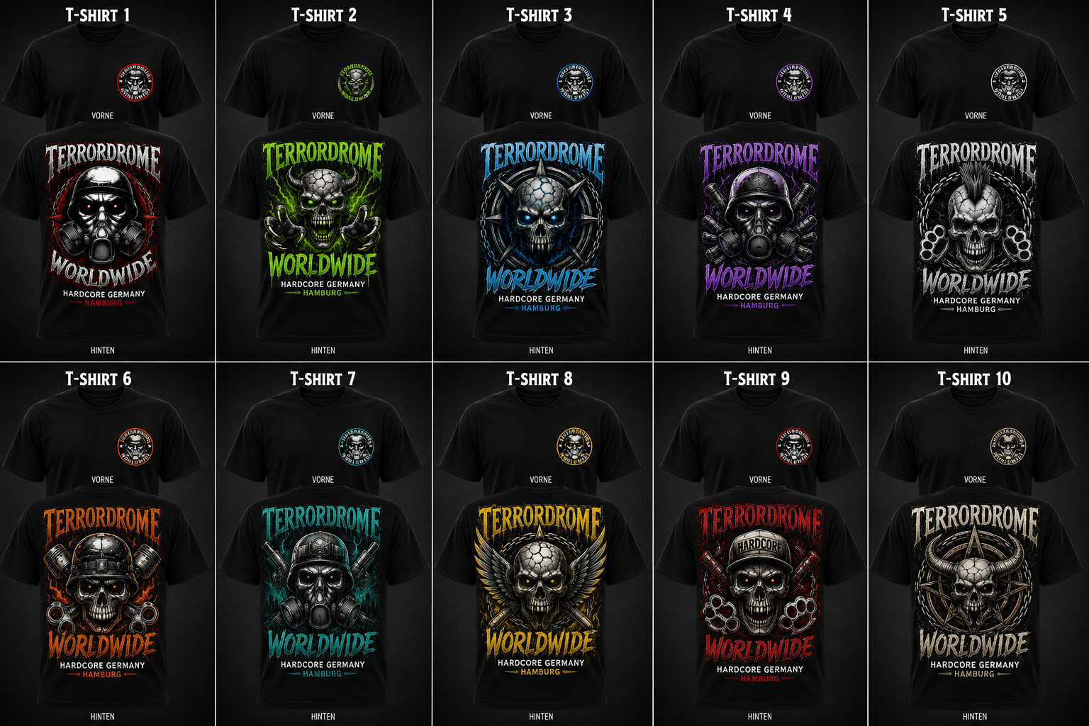 TERRORDROME WORLDWIDE T-SHIRT