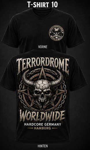 TERRORDROME WORLDWIDE T-SHIRT – Bild 2