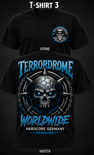 TERRORDROME WORLDWIDE T-SHIRT – Bild 9