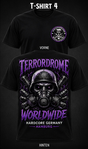 TERRORDROME WORLDWIDE T-SHIRT – Bild 8