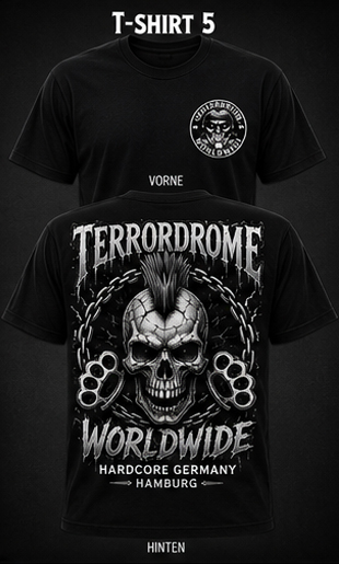 TERRORDROME WORLDWIDE T-SHIRT – Bild 7