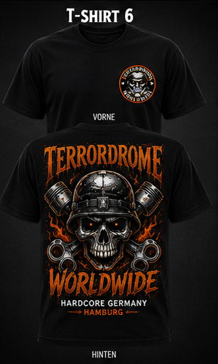 TERRORDROME WORLDWIDE T-SHIRT – Bild 6