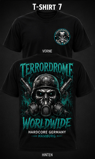 TERRORDROME WORLDWIDE T-SHIRT – Bild 5