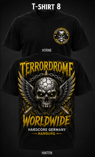 TERRORDROME WORLDWIDE T-SHIRT – Bild 4